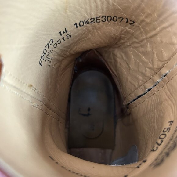 Lucchese Classics Handmade F5073 Side Zip French Toe Cowboy Boots Mens 10.5 EE - Picture 9 of 12